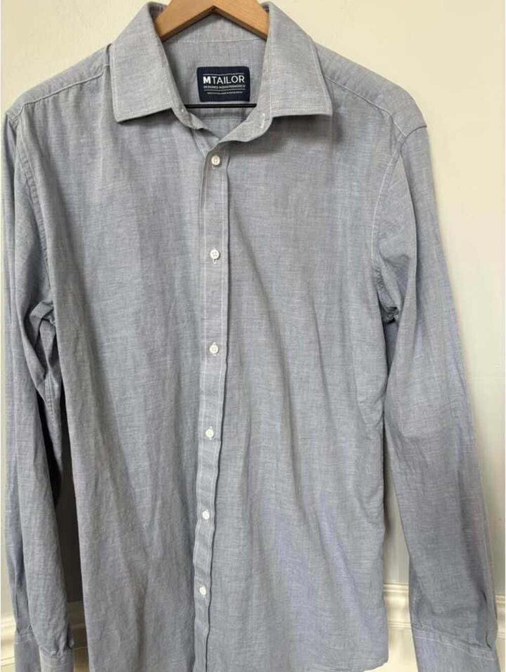 MTailor Long Sleeve Button Down Shirt